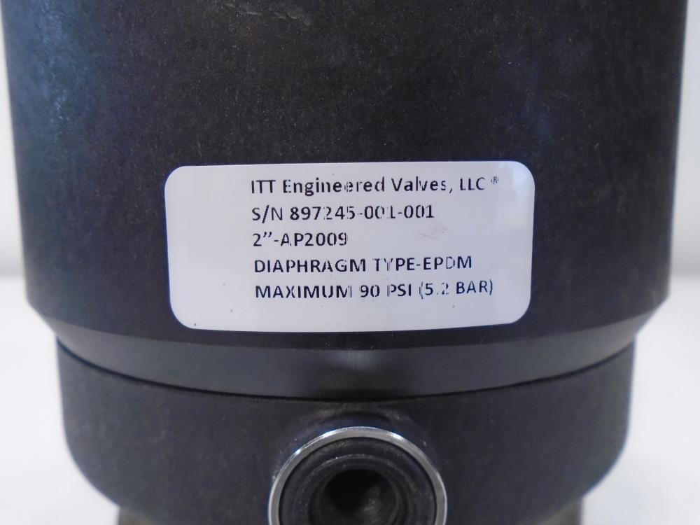 ITT 2" Diaphragm Piston Actuator 2-N-E1-AP2009-M7